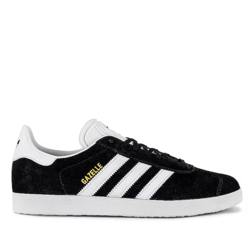 Adidas Gazelle trainers in black and white Womens 6👟🖤🤍
